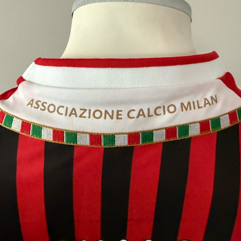 Zlatan Ibrahimovic AC Milan Champions League New Men Retro Adidas Soccer Jersey - Picture 9 of 11